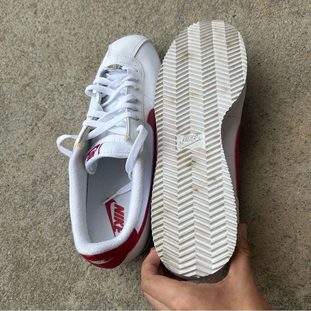 Mens Nike Cortez Basic Leather 'Forrest Gump' 2019 - Picture 7 of 8